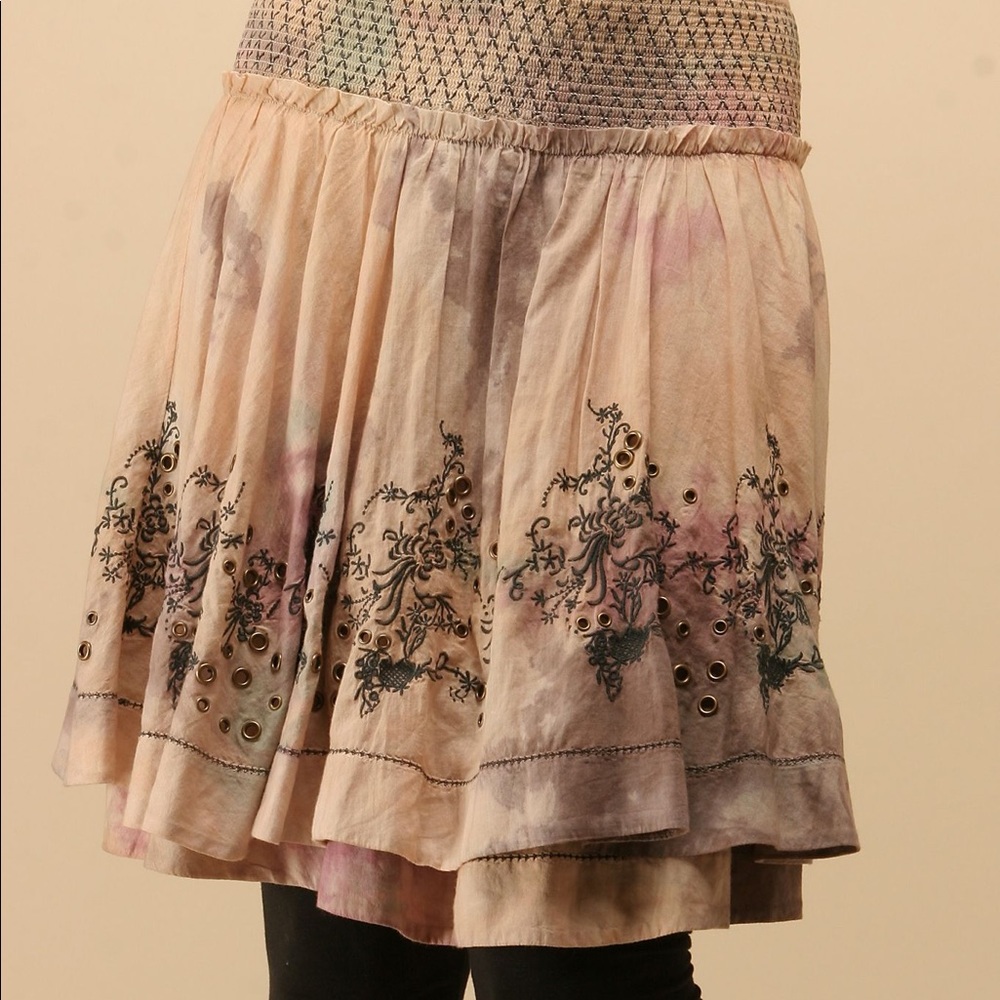 Free People VERY ROMANTIC! Skirt L - Picture 2 of 10